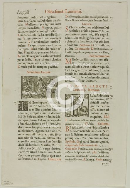 Illustrations from Missale secundum ritum et ordinem sacri ordinis Praemonstratensis..., 1937. Creator: Unknown.