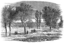Illustrations of the War in Schleswig: the Chateau of Gravenstein, Sundewitt, the Prussian HQ, 1864. Creator: Unknown