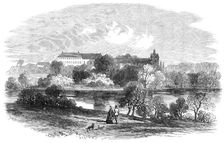 Illustrations of the War in Schleswig: the Châtteau of Augustenburg, Island of Alsen, 1864. Creator: Unknown