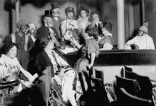 Illustrators at play, 1914. Creator: Bain News Service