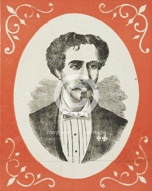 Illusionist Professor Herrmann, 1872. Creator: Unknown.