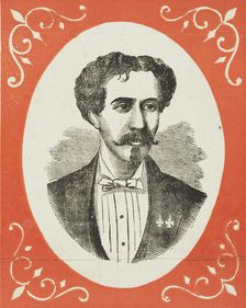 Illusionist Professor Herrmann, 1872. Creator: Unknown