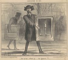Ils m'ont refusé ca ..., 19th century. Creator: Honore Daumier