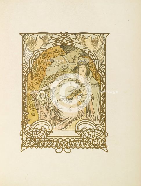 Ilsée, Princesse de Tripoli by Robert de Flers, 1897. Artist: Mucha, Alfons Marie (1860-1939)