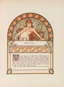Ilsée, Princesse de Tripoli by Robert de Flers, c. 1900. Creator: Mucha, Alfons Marie (1860-1939)