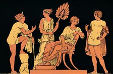 Iphigenia and Orestes 1880. Artist: Antique