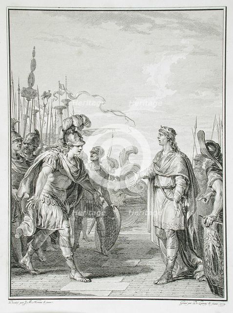 Iphis, 1779. Creator: Nicolas de Launay.