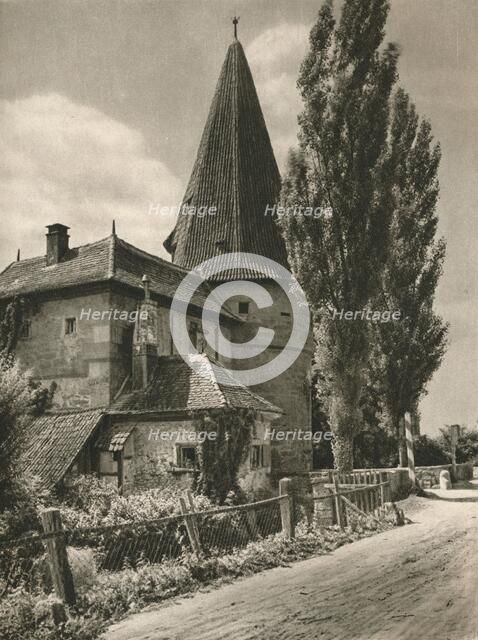 'Iphofen - Rodelseer Tor', 1931. Artist: Kurt Hielscher.