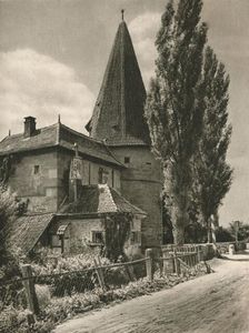 Iphofen - Rodelseer Tor 1931. Artist: Kurt Hielscher