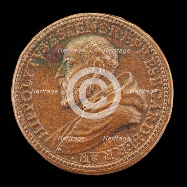 Ippolito II d'Este, 1509-1572, Son of Alfonso I d'Este, Cardinal 1538, 1547/1575. Creator: Gian Federigo Bonzagna.