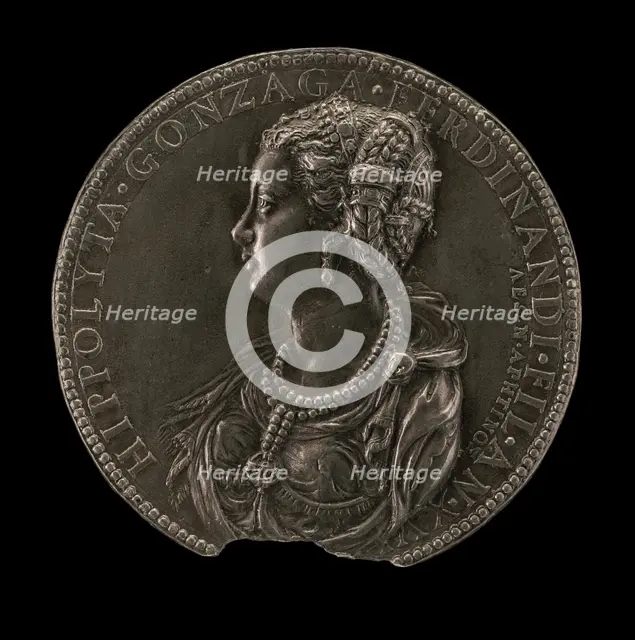 Ippolita de Ferdinando Gonzaga, 1535-1563. Creator: Leone Leoni.
