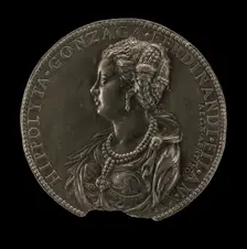 Ippolita de Ferdinando Gonzaga, 1535-1563. Creator: Leone Leoni