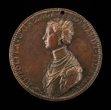 Ippolita di Ferdinando Gonzaga, 1535-1563 [obverse]. Creator: Leone Leoni