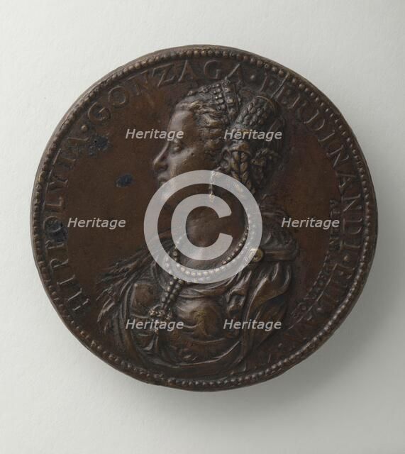 Ippolita di Ferdinando Gonzaga (image 1 of 2), 1551. Creator: Leone Leoni.