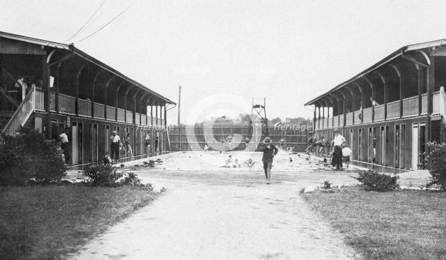 Ipswich Baths (Bremer Street Baths), Ipswich, Queensland, 1928. Creator: Jack Bain.
