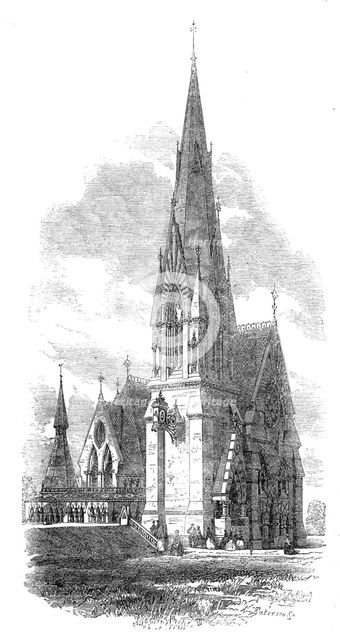 Irvine (United Presbyterian) Church, Ayrshire, 1864. Creator: Unknown.
