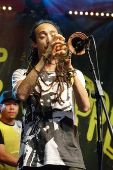 Irwin Hall, Love Supreme Jazz Festival, Glynde Place, East Sussex, 2015. Artist: Brian O'Connor