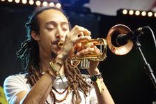 Irwin Hall, Love Supreme Jazz Festival, Glynde Place, East Sussex, 2015. Artist: Brian O'Connor