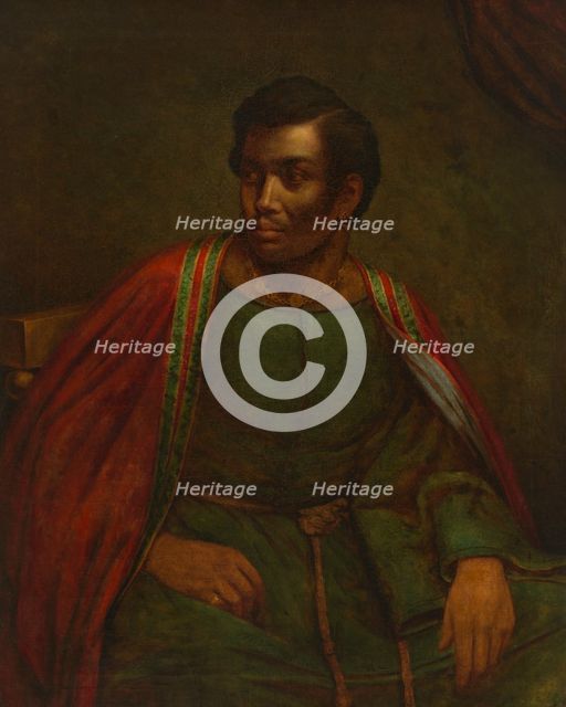 Ira Aldridge as Othello, c. 1830. Creator: Henry Perronet Briggs.