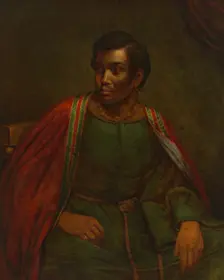 Ira Aldridge as Othello, c. 1830. Creator: Henry Perronet Briggs