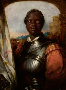 Ira Aldridge in the Role of Shakespeare's Othello, c1826. Creator: William Mulready