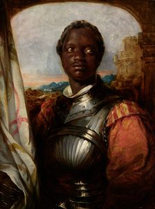 Ira Aldridge in the Role of Shakespeare's Othello, c1826. Creator: William Mulready