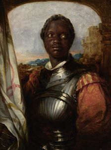 Ira Aldridge in the Role of Shakespeare's Othello, c1826. Creator: William Mulready