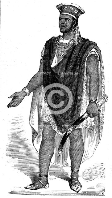 Ira Aldridge, the African Tragedian, as "Othello", 1858. Creator: Unknown.
