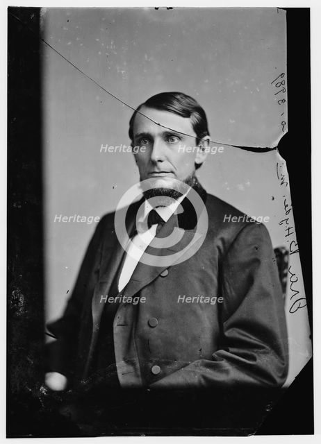 Ira B. Hyde of Missouri, between 1870 and 1880. Creator: Unknown.