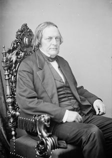 Ira Harris of New York, between 1855 and 1865. Creator: Unknown