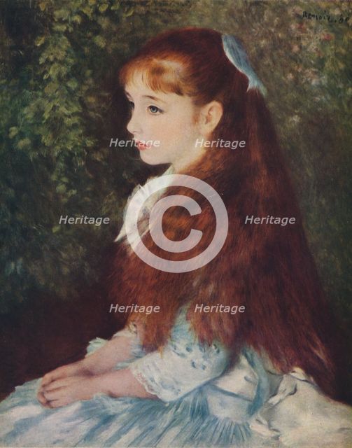'Irene Cahen d'Anvers, (1872-1963)', 1880, (1939). Artist: Pierre-Auguste Renoir.