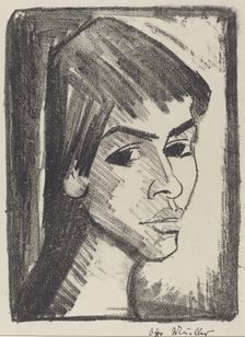 Irene Altman, 1921/1922. Creator: Otto Mueller