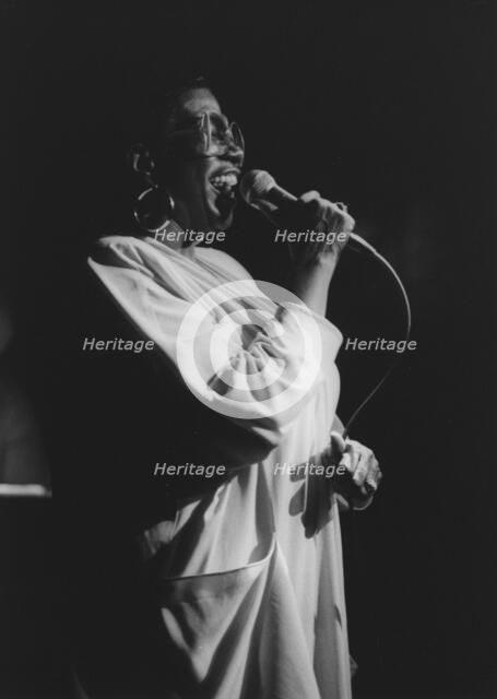 Irene Reid, Count Basie Orchestra, London 1990. Creator: Brian Foskett.