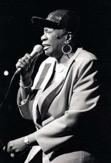 Irene Reid, Ronnie Scott's, London, 1994. Artist: Brian O'Connor