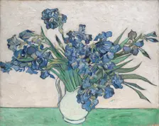 Irises, 1890. Creator: Vincent van Gogh