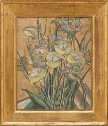 Irises and Calla Lilies, between c1890 and 1905. Creator: Maria Oakey Dewing