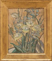 Irises and Calla Lilies, between c1890 and 1905. Creator: Maria Oakey Dewing