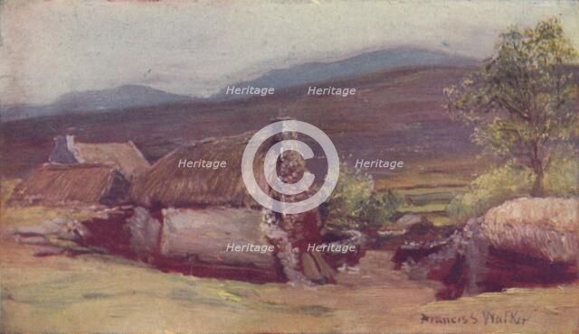 'Irish Cabins', 1910. Artist: Francis S Walker.