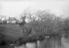 Irish farm house with thatched roof, c1890s. Creator: Robert Augustus Henry L'Estrange