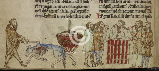 Irish kingship ritual, c1220.  Creator: Unknown.