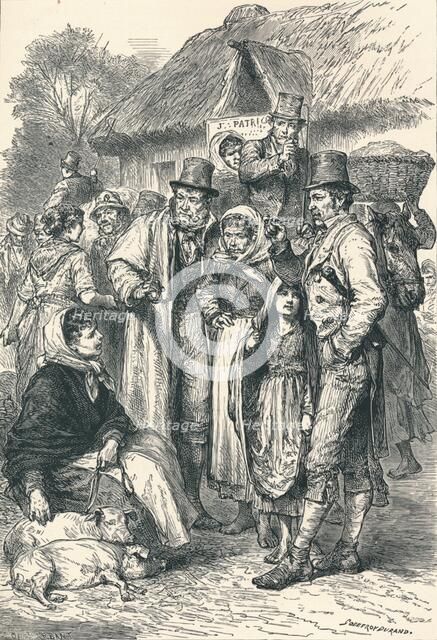 Irish Peasants, 1896. Artist: Unknown