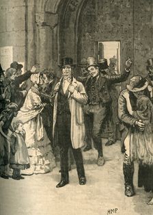 Irish prisoners liberated during Lord Mulgrave's progress, 1836 (c1890). Creator: Unknown