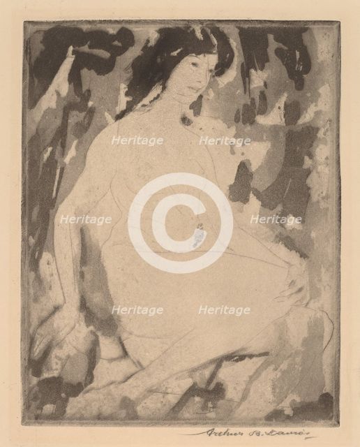 Iris, 1916. Creator: Arthur Davies.