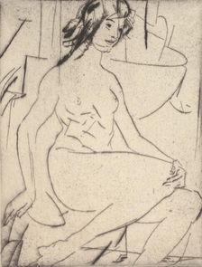 Iris, 1922. Creator: Arthur Davies