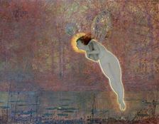 Iris c1860-1893. Artist: John Atkinson Grimshaw