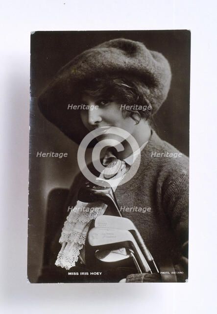 Iris Hoey, English actress (1895-1979), c1920. Artist: Unknown