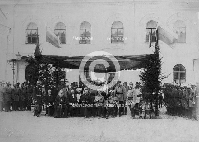 Irkutsk Voluntary Fire Society. Community squad and police team, 1894 Creator: R Prorokov.
