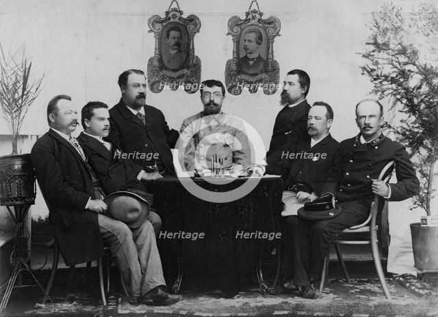Irkutsk Voluntary Fire Society. Society Council, 1894. Creator: R Prorokov.