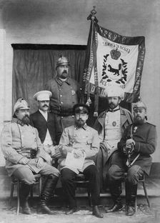 Irkutsk Voluntary Fire Society. Zeichmester of the society A.I. Andreev..., 1894. Creator: R Prorokov