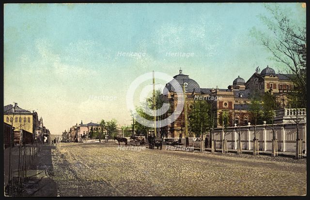 Irkutsk Big street, 1904-1914. Creator: Unknown.